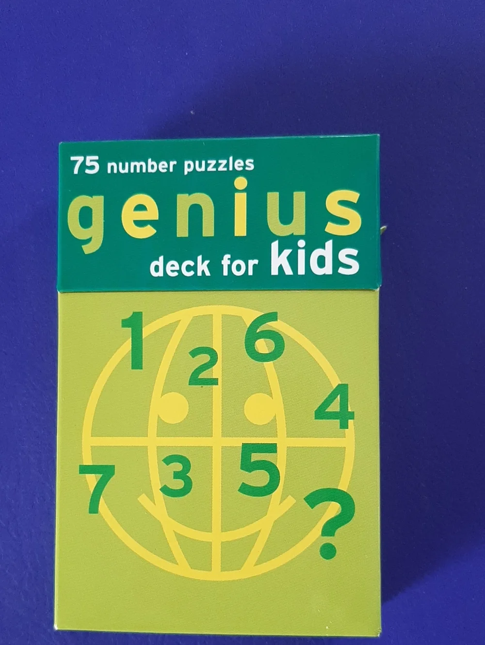 Genius Deck for Kids and Mensa Logic Puzzles -